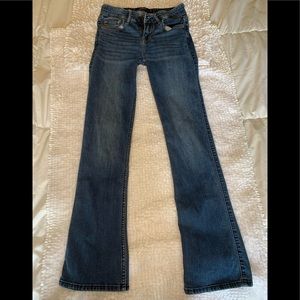Hollister low rise bootcut jeans